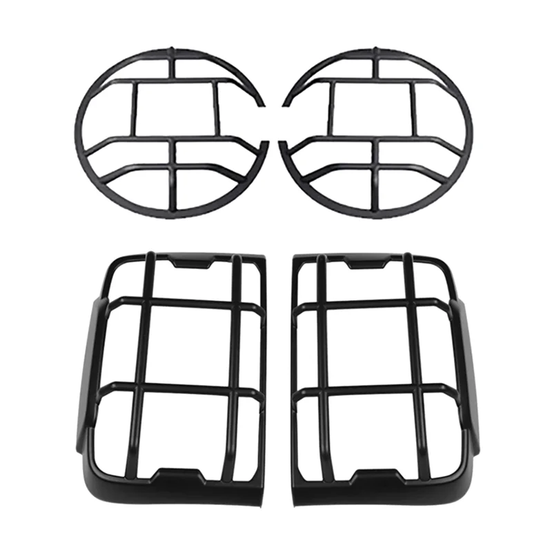 

Car For GWM Great Wall Tank 300 2021-2024 Headlight Cover+ Taillight Cover Kit Rear Brake Light Trim Frame