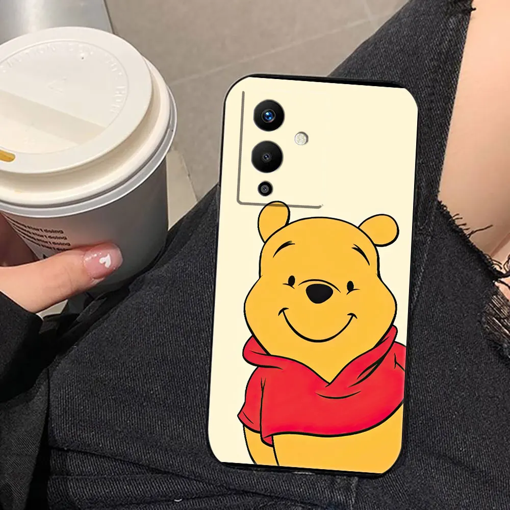 Disney Winnie The Cute Pooh Phone Case For Infinix TECNO POP SPARK GO SMART 5 6 7 8 9 CAMON 15 16 17 20 20C 30C Pro Case Funda