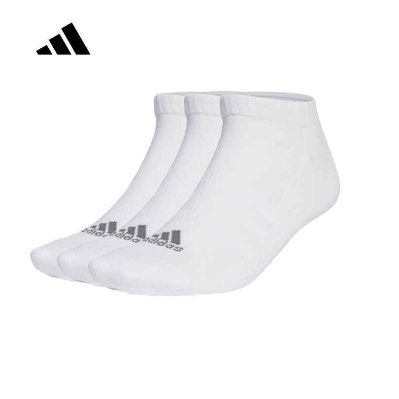 

adidas Unisex Youth & Adult Socks - Breathable Comfort Athletic Socks for Running & Training (3 Pairs) IA3943
