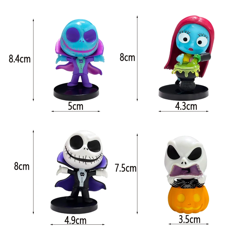 1-8 Stück Jack Blind Box Figuren The Nightmare Before Christmas Sally Cosbi Sammlerpuppen Halloween Geburtstag Kindergeschenke Spielzeug – Detail 3