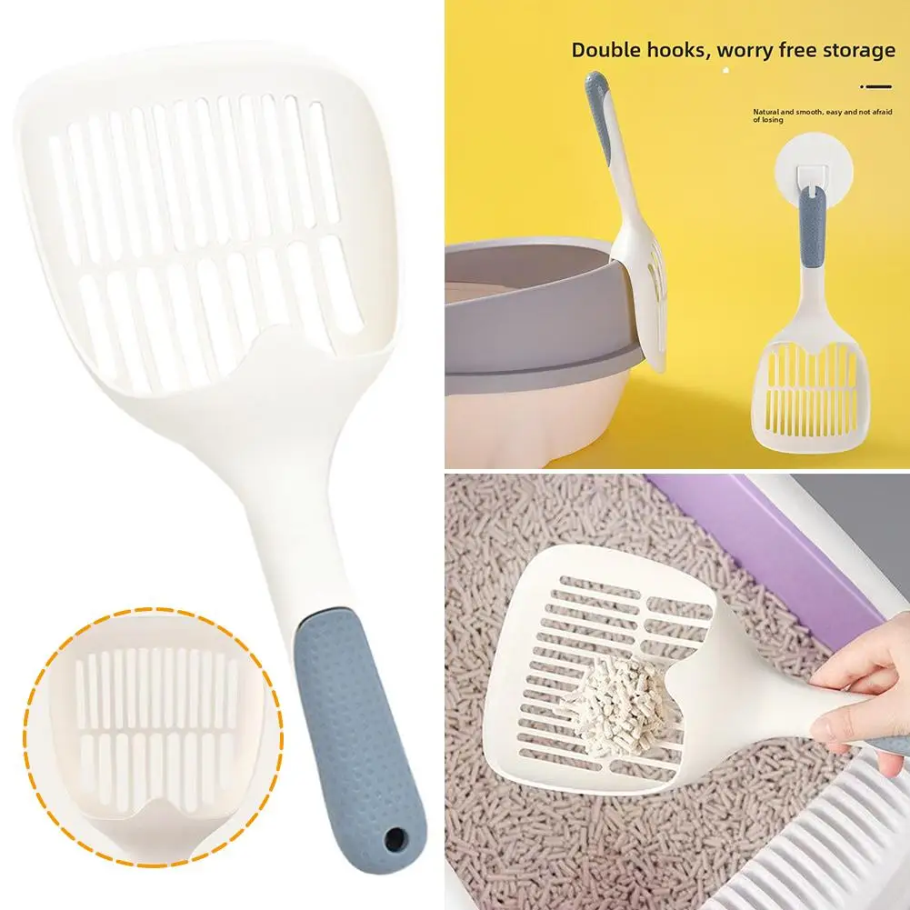 

Cat Litter Scoop Plastic Cat Litter Shovel Cat Litter Toilet Shovel Tools Clean Pet Shovel Poop Kitten C1V3