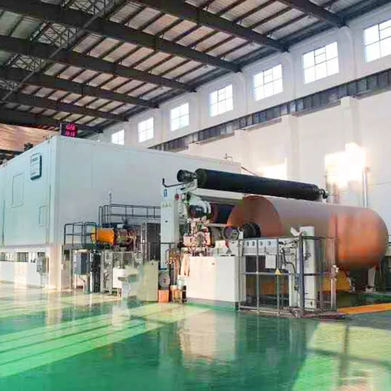 Fluting Corrugated Kraft Paper Making Machine Kraft Paper and Carton Recycling Machine Corrugate