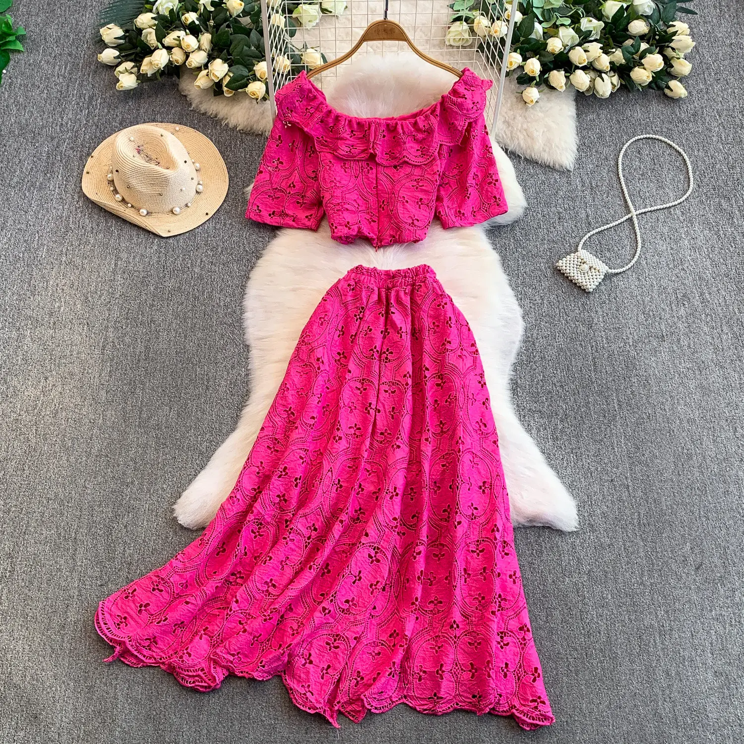 Ensemble deux pièces élégant e - Vintage Fashion Club avis et prix