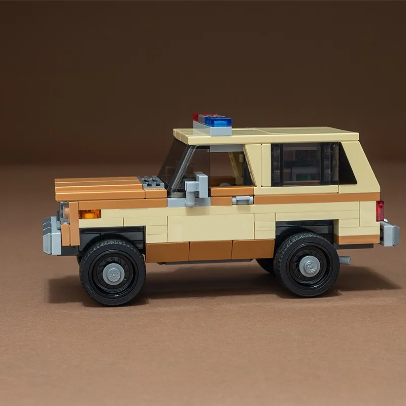 

MOC Demogorchid Monster and Van Creative Police Car Model Building Blocks Set Premium Construction Assemble Toys Children Gifts