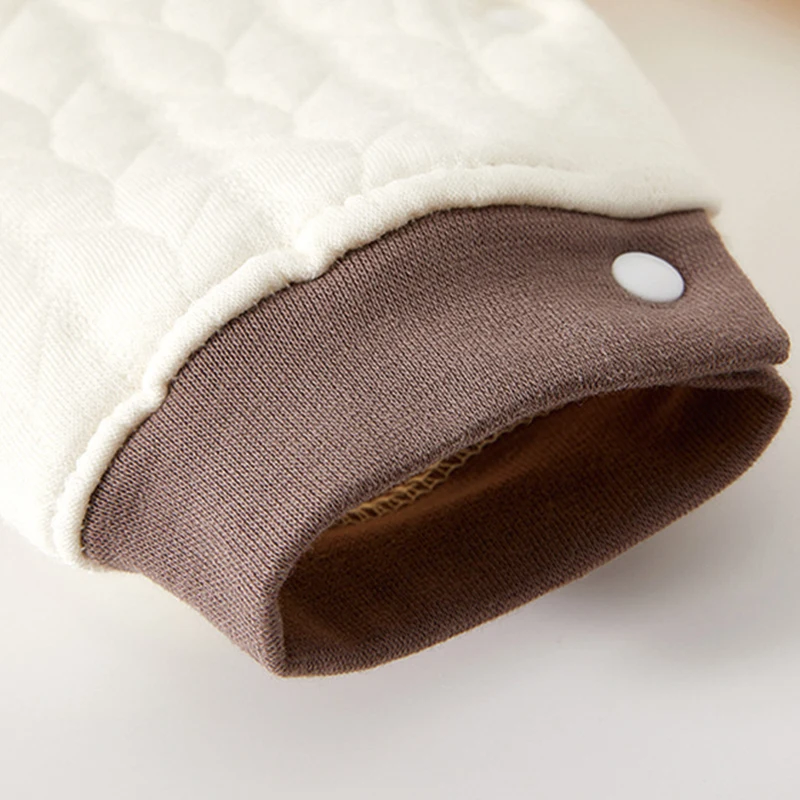 بدلة خريف دافئة للأطفال من القطن ملابس خارجية لحديثي الولادة لملابس الأطفال حديثي الولادة #5