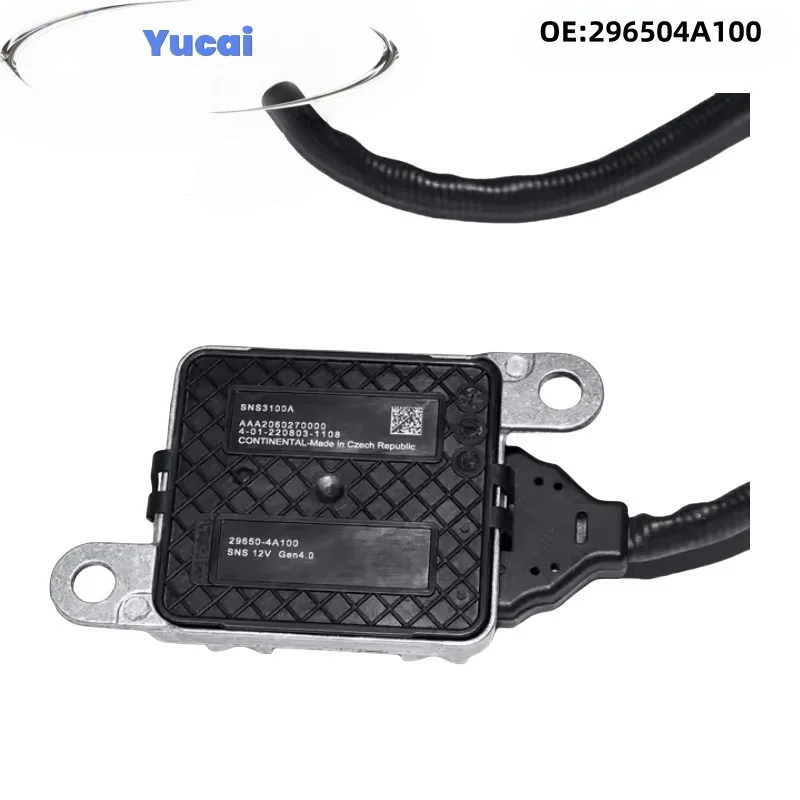 Sensor de óxido de nitrogênio 296504A100 29650-4A100 para Hyundai Porter 2 H-100 Kia Bongo 3 2019 SNS3100A AAA2060270000