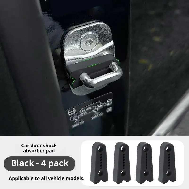 4 قطعة قفل الباب التلقائي المثبط العازلة المميت امتصاص الصدمات التخميد حامي تقليل الضوضاء لملحقات A1 A3 Q2 Q3 TT