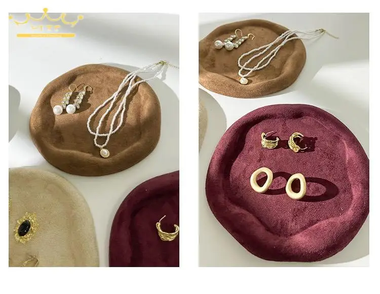 

Новая красочная подставка-органайзер для ювелирных изделий: тарелка для хранения колец, серег, брошей, заколок для волос, аксессуар для витрин ювелирных магазинов