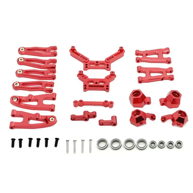 Metal Steering Cup Upper Lower Swing Arm Set for SG 1603 SG1603 SG1604 UD1601 UD1602 UD1603 1/16 RC Car Upgrades Parts,1