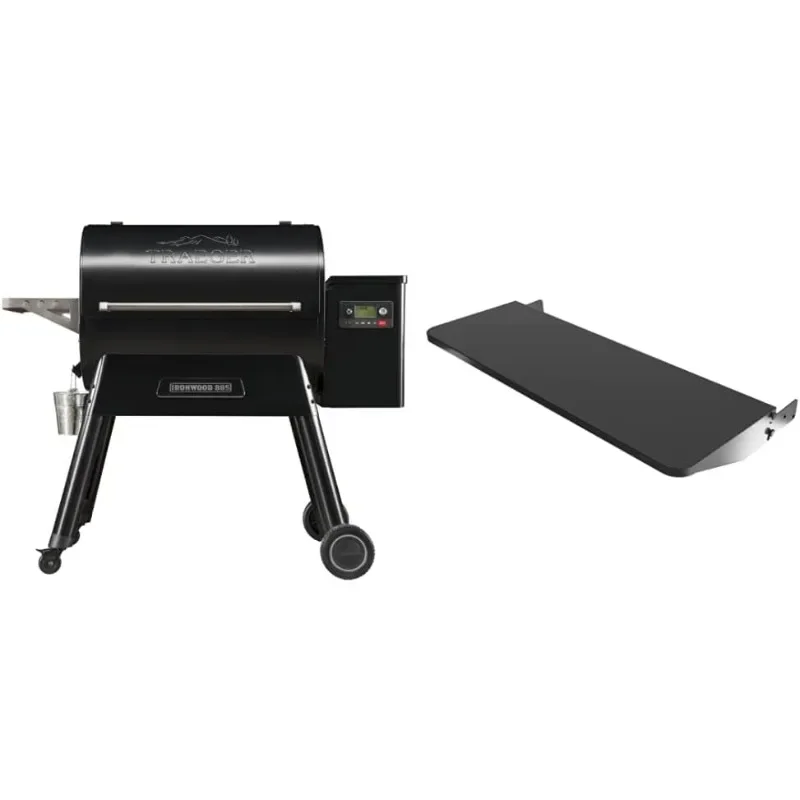 Traeger Grills Ironwood 885 Wood Pellet Grill and Smoker with Folding Front Shelf