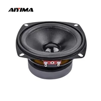 AIYIMA, 1 Uds., altavoz Subwoofer de Audio de 4 pulgadas, 50 W, 8 ohm, altavoz de graves de rango medio para ordenador para sistema de sonido de cine en casa