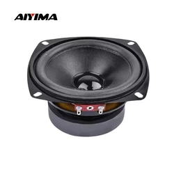 AIYIMA 1Pcs 4 Inch Audio Subwoofer Speaker 50 W 8 ohm Woofer Midrange Bass Computer Speakers For Home Theater Sound System