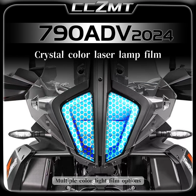 

For KTM 790 Adventure 790adv 790 ADV 2024 headlight and taillight film honeycomb laser protection stickers accessories