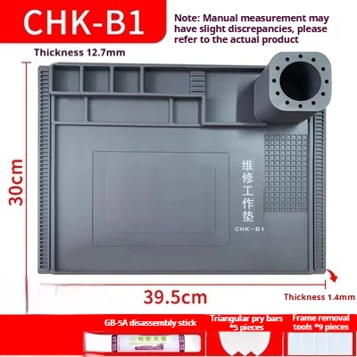 

Multi-functional high-temperature resistant workbench heat insulation pad for mobile phone and computer repair