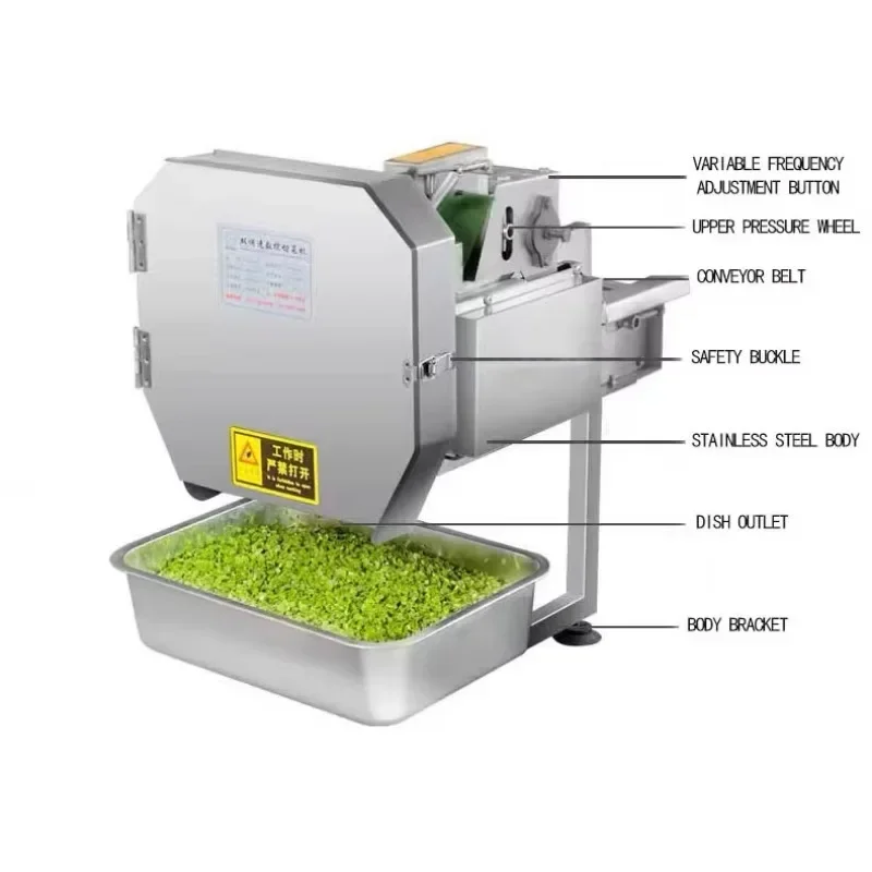 Multifunctional Green Onion Vegetable Chopper/ Vegetable Cutting Machine /Fruit Cutter