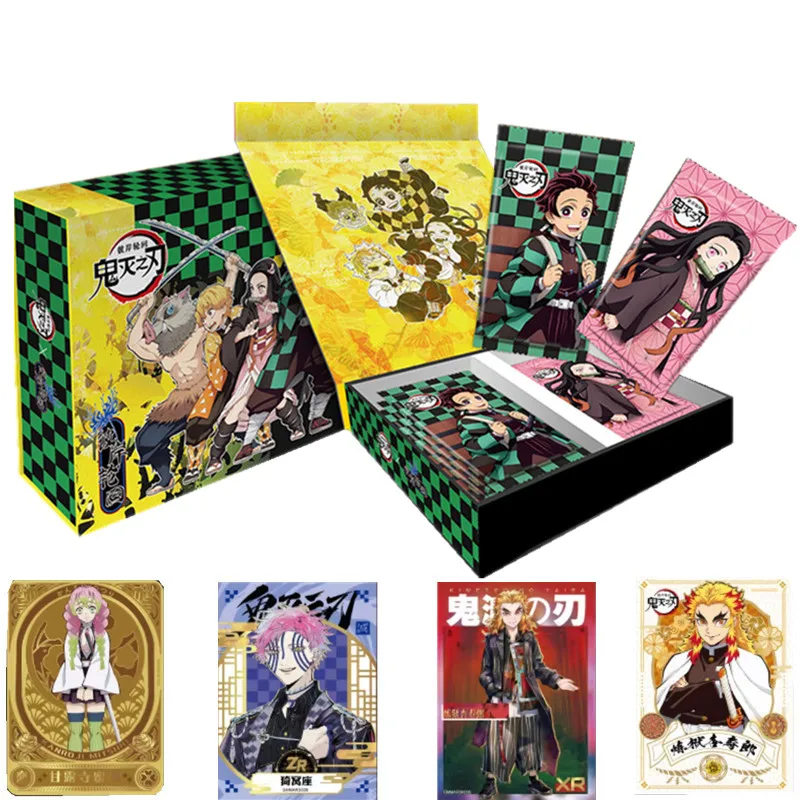 

Anime Demon Slayer: Blade Collection Card Complete Works Series Booster Box Rare Character Card Children Birthday Gift Game Toy