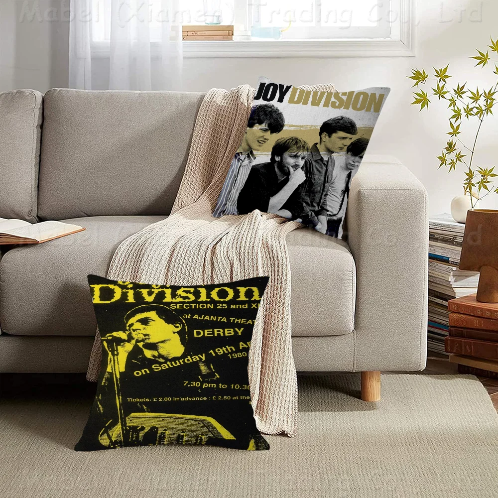 Band J-Joy D-Division Pillow Cover For Bedroom Room And Living Room Sofa Decorative Cushion Cover