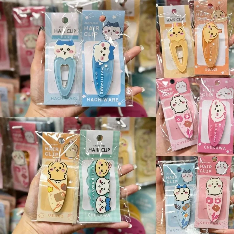 Chiikawa Hairpin Cute Cartoon Creativity Modeling Side Clip New Fashion Exquisite Versatile Hair Clip for Bangs Birthday Gift