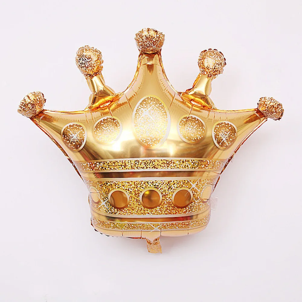 Плавающая Корона, шар из алюминиевой фольги, украшение на день рождения, золотой, серебряный, розовый, золотой плавающий шар с короной, оптовая продажа