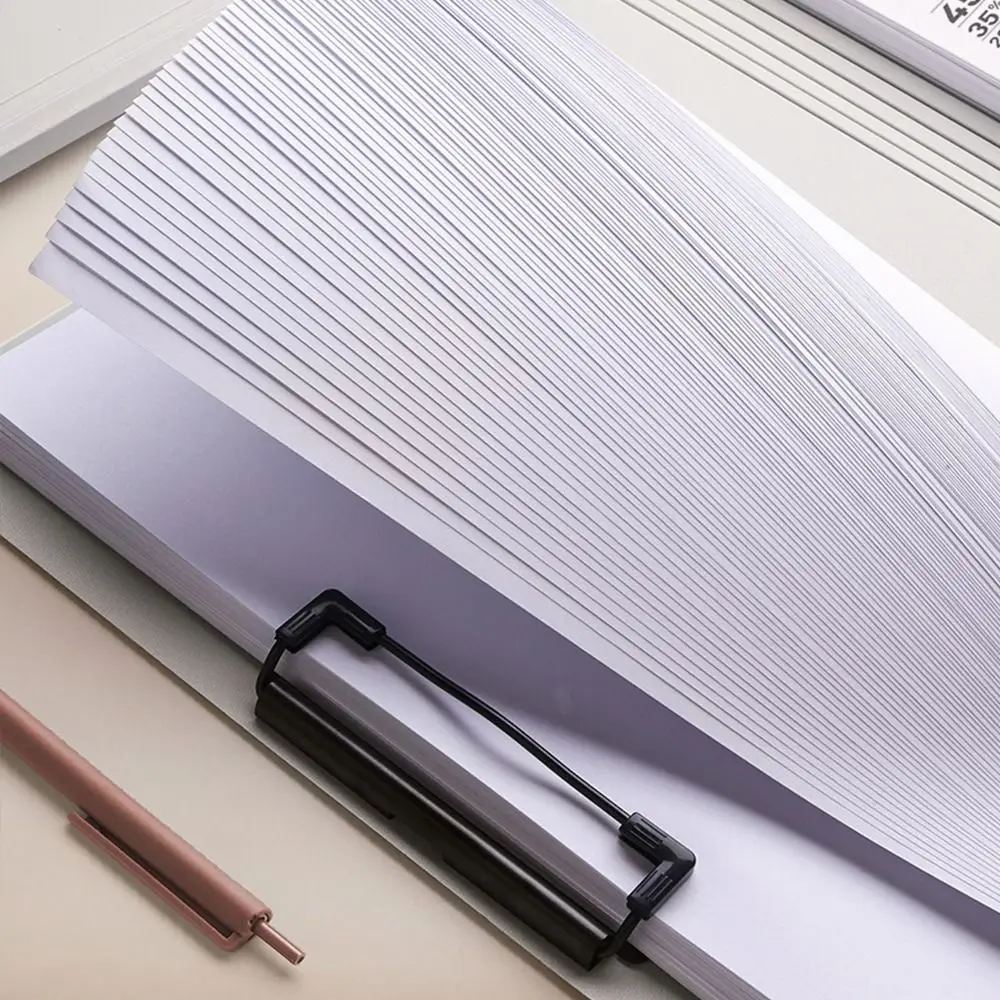 Portable Writing Pad A4 Board Clip Folder Memo Clip Waterproof File Clipboard Large Capacity A4 File Organizer Business