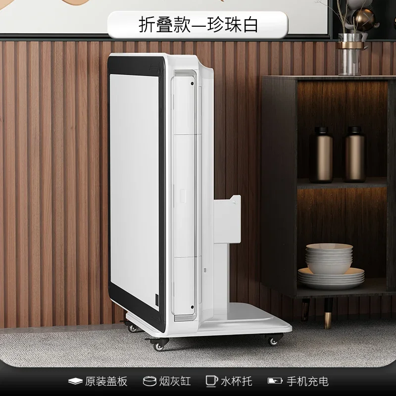 Mahjong Machine Automatic Dining Table Dual-Use Roller Coaster Heating Electric Folding Mahjong Table