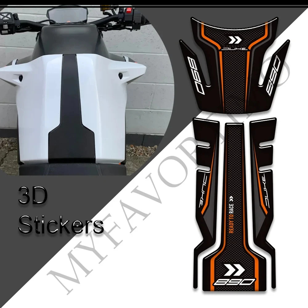 2019 2020 2021 2022 For 890 Adventure R Motorcycle Stickers Decals Tank Pad Side Grips Gas Fuel Oil Kit Knee Protector