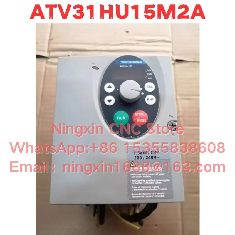 Second-hand ATV31HU15M2A Inverter Tested OK