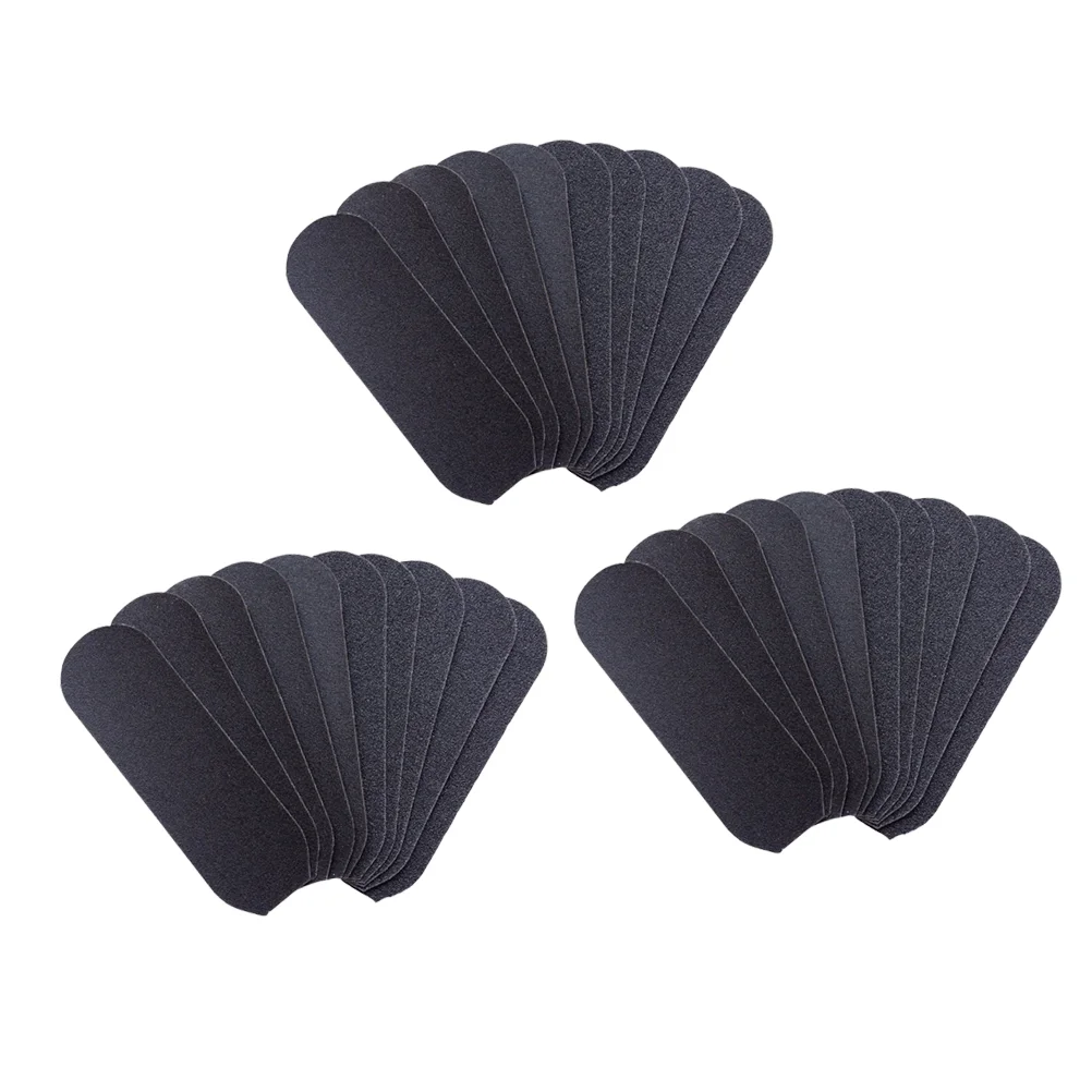 

50 Pcs Foot Remover Tool Scraper Callus Accessories Feet Black Pedicure Sandpaper