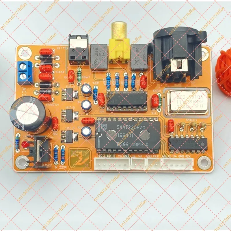 JY Nvarcher CDM4-310 coaxial output IIS to optical balanced  with clock  310 board conversion SAA7220