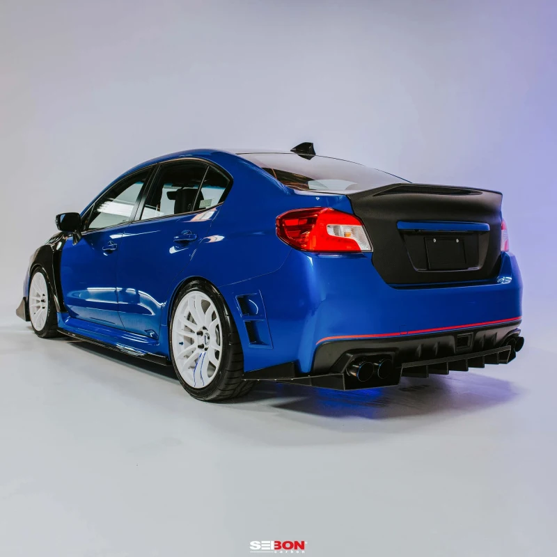 

Carbon Fiber Trunk Lid for WRX STI 2015-2021 Regular Forge Honeycomb Carbon V1 V2