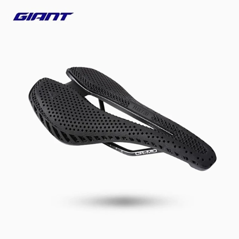 عملاق FLEET ثلاثية الأبعاد مطبوعة السرج دراجة ثلاثية الأبعاد مقعد خفيفة ألياف النايلون جوفاء مريحة للتنفس الجبلية الحصى الطريق الدراجة Selle #5