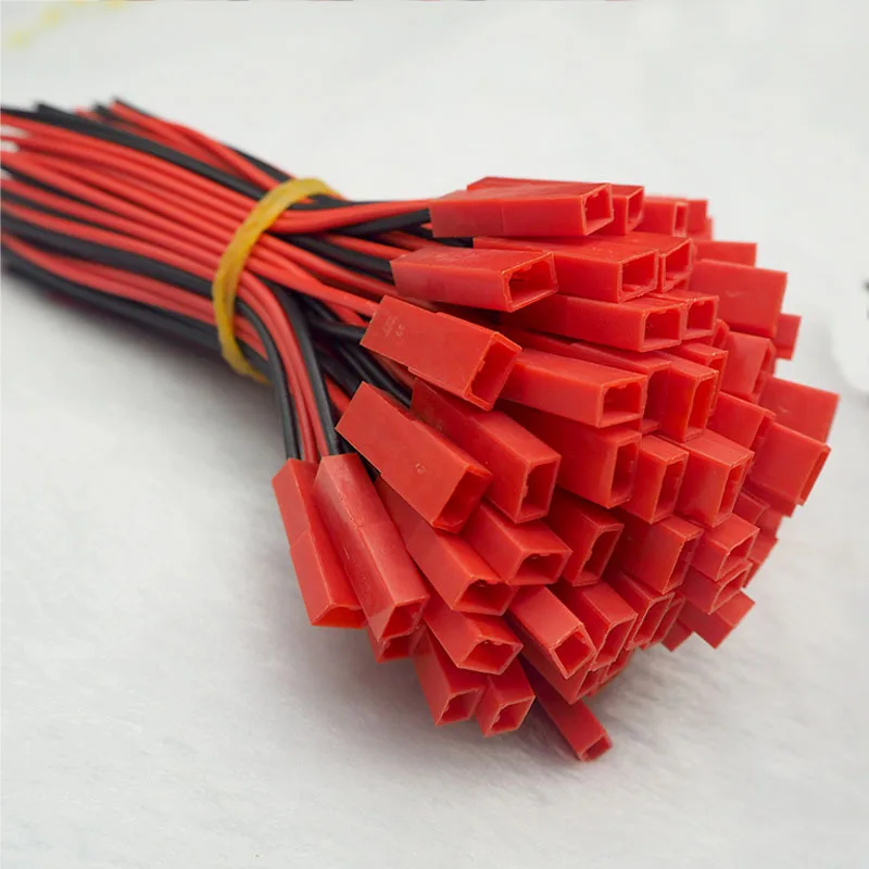 50PCS/Lot JST Plug Cable Spare Part Male/Female Connector for RC Drone Helcopter DIY Accessory10CM