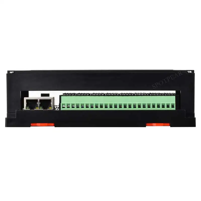 Ethernet RJ45 Industri Ke Modul Relai 16-ch Modbus RTU TCP Dengan Rel Perlindungan dan Panduan