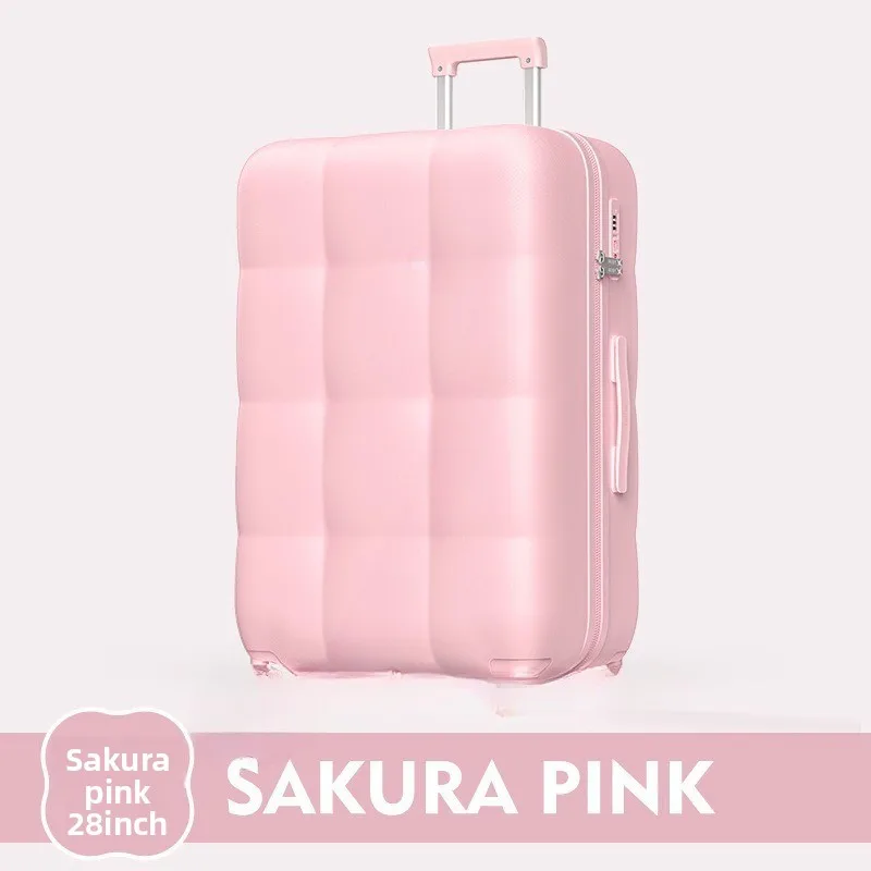 28-Inch large-capacity expandable password box fashion trend double-layer explosion-proof zipper trolley case