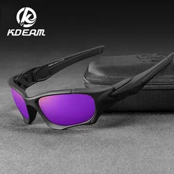 KDEAM Sports Men Sunglasses Polarized Shockingly Colors Night Vision Sun Glasses Women Outdoor Driving Photochromic Cat3 Goggles