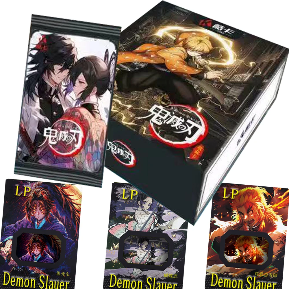 

Demon Slayer Card Periphery Collection Anime Protagonist Kamado Tanjirou Character Handsome Instant Close Up Card Kid Toy Gift