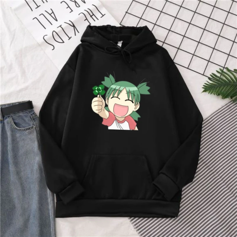 

Yotsuba! Koiwai Hoodies Cute Cartoon Sweatshirt Graphic Funny Manga Aesthetic Unisex Pullover Streetwear Winter Tops Clothing