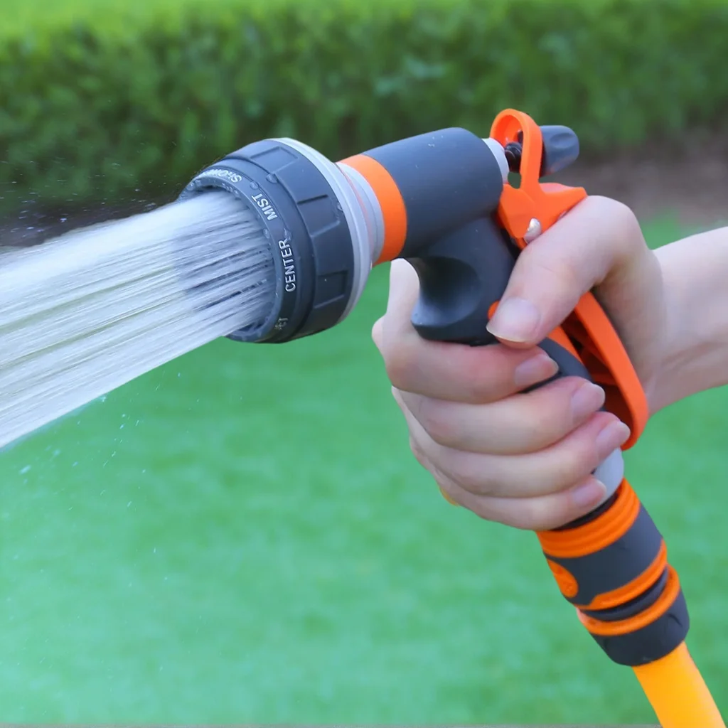 

​​High Pressure Water Gun - 8-Function Adjustable Sprinkler Head for Garden and Car Washing​​