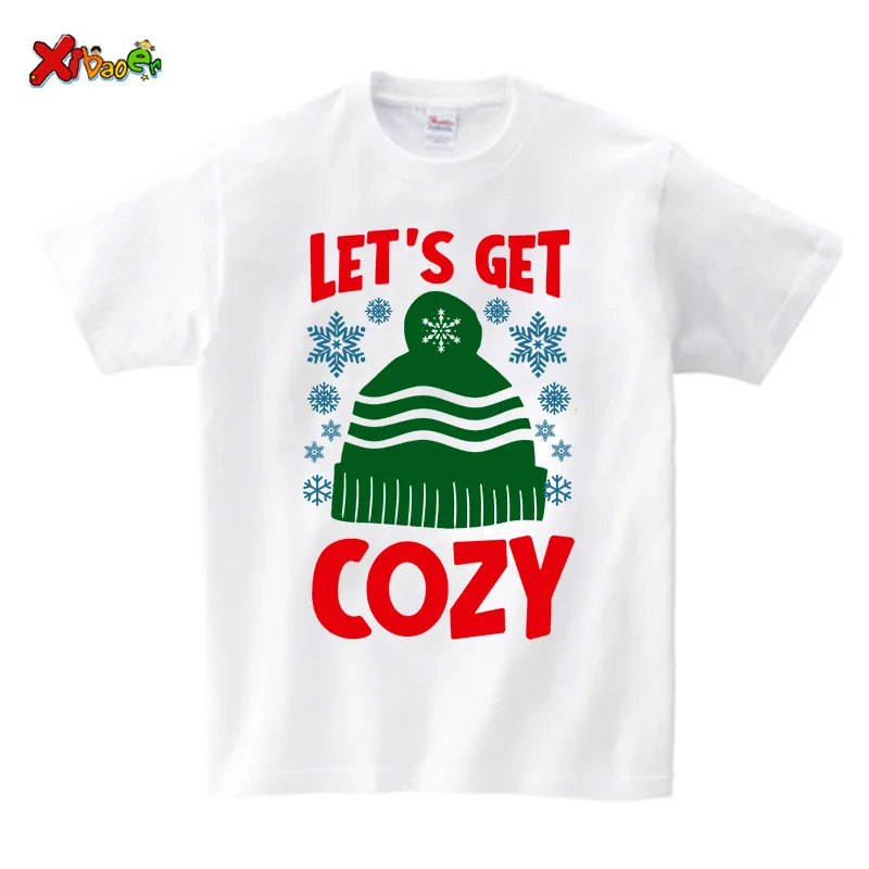 Christmas T-Shirt Family Matching Outfits Clothes Baby Kids Family Look Children Clothes Family Look Familien Outfit Clothing