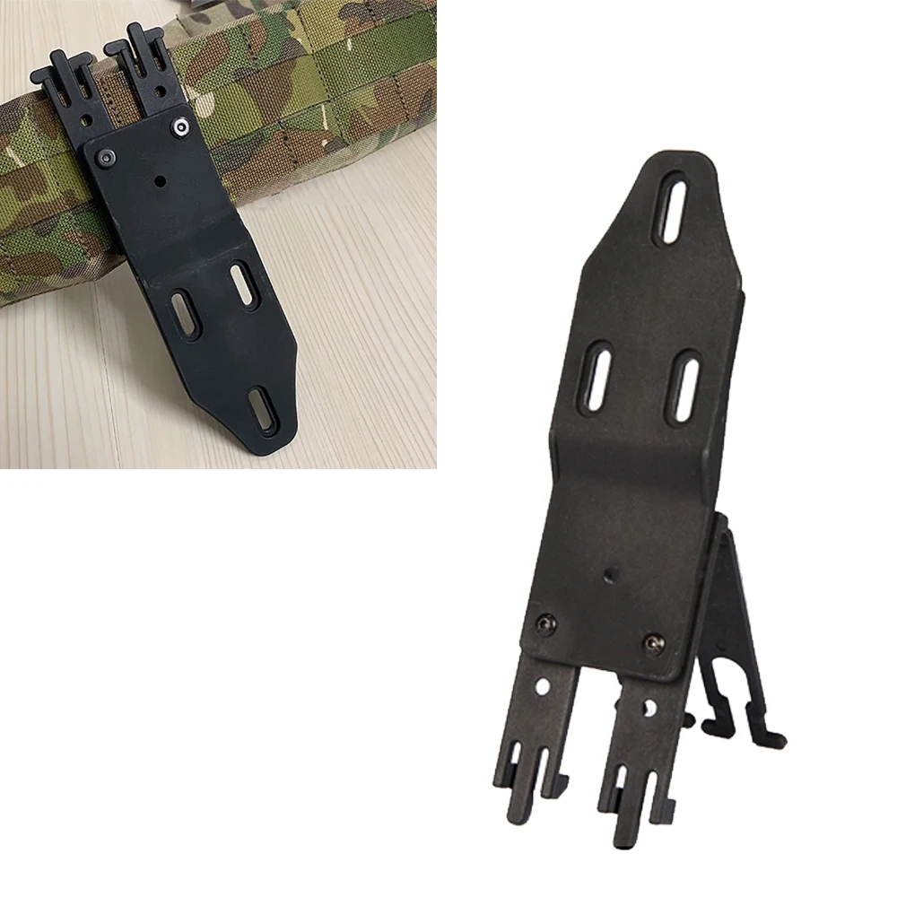 Tactical Holster Molle Platform Adapter For Practical Airsoft Mount Combat Plate Back Waist Paragraphs Waist Clip