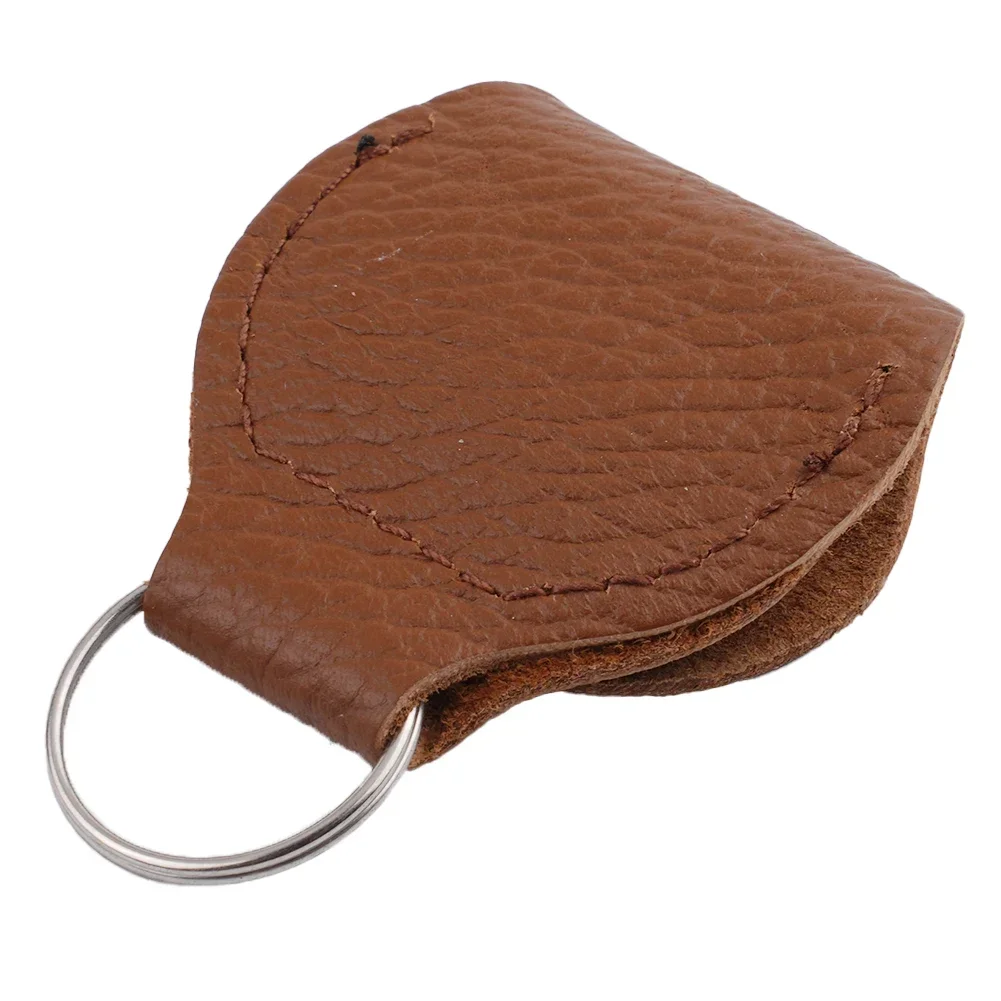 Useful High Quality Hot Hot Sale Lightweight Durable Guitar Picks Holder Bag PU Leather With Key Chain PU Leather