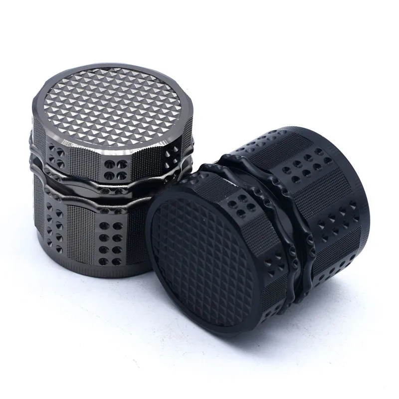 New 52mm diameter cigarette grinder with four layers of metal spice grinder