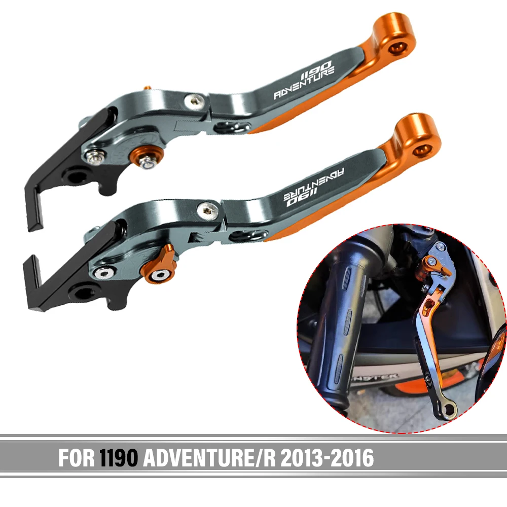 

For 1190 Adventure/R 2013-2016 2015 2014 Adventure Motorcycle Accessories CNC Short Brake Clutch Levers