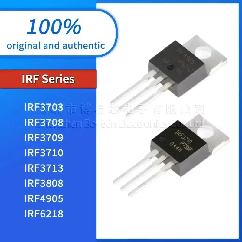 

IRF3710 IRF3703 IRF3708 IRF3709 IRF3713 IRF3808 IRF4905 IRF6218 IRF840 IRF3607 New quality