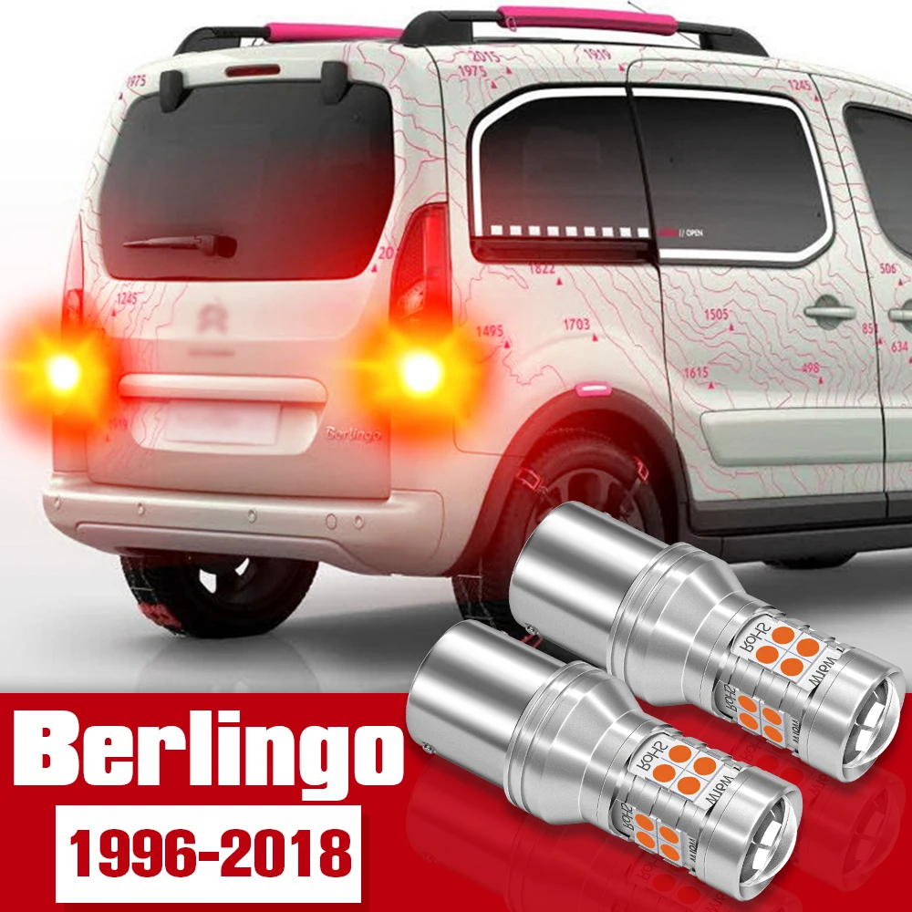 

2pcs LED Accessories Brake Light Bulb Lamp For Citroen Berlingo 1996-2018 2006 2007 2008 2009 2010 2011 2012 2013 2014 2015 2016