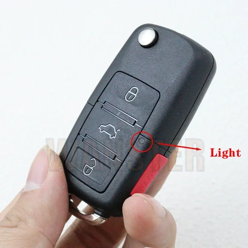 2 3 3+1 Bottons Car Key Shell Fob Case Cover Housing for Volkswagen VW Polo Passat B5 B6 Tiguan Golf MK4 Seat Skoda EOS Scirocco