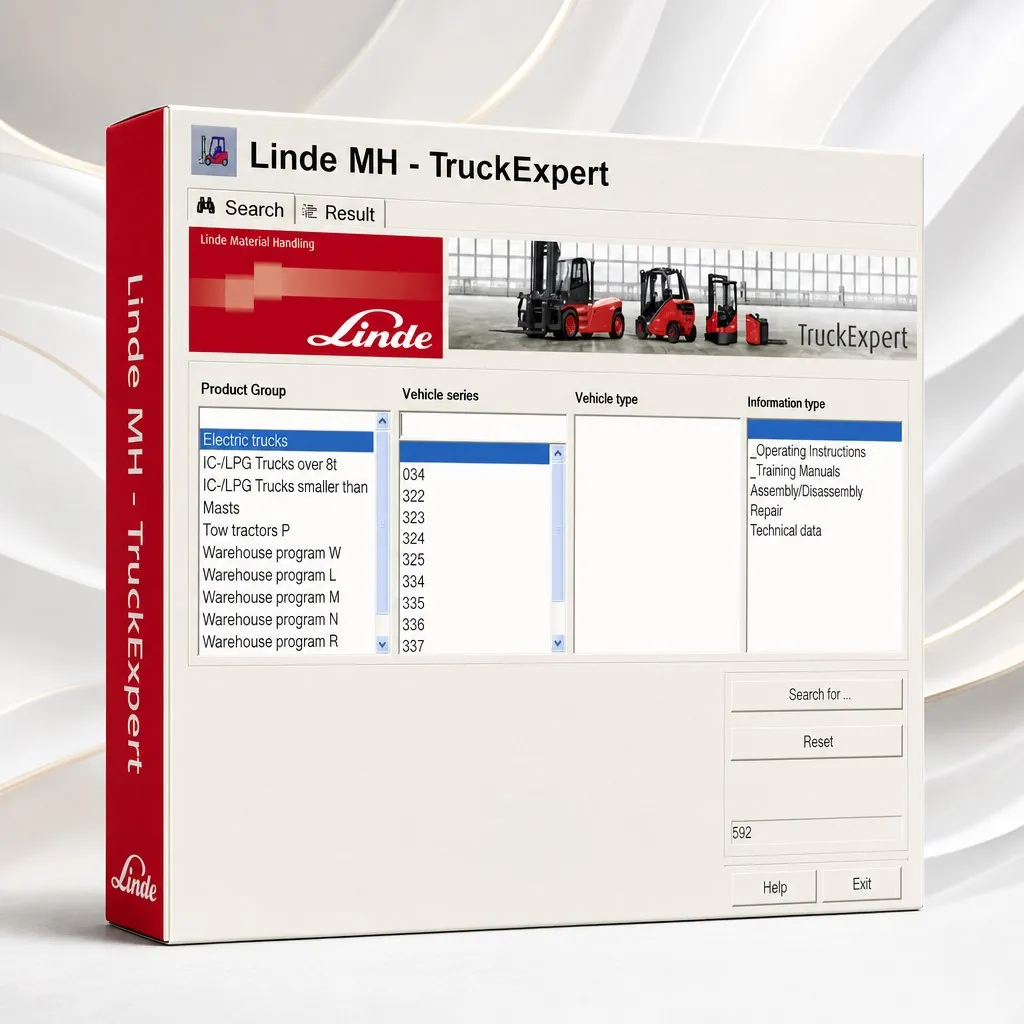 

AutoEPC Linde Parts Catalog 2015+Pathfinder [1.2020]+Doctor 2.01.05+Truck Expert + LSG 5.2.2 U0278 [3.2024]+Unexpire+Keygen