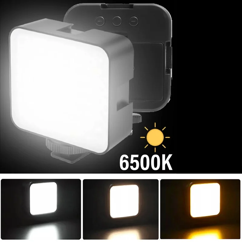 Portable Mini Fill Light Clip USB Rechargeable Powered Adjustable Brightness For Laptop Camera Selfie Video Photography Lighting