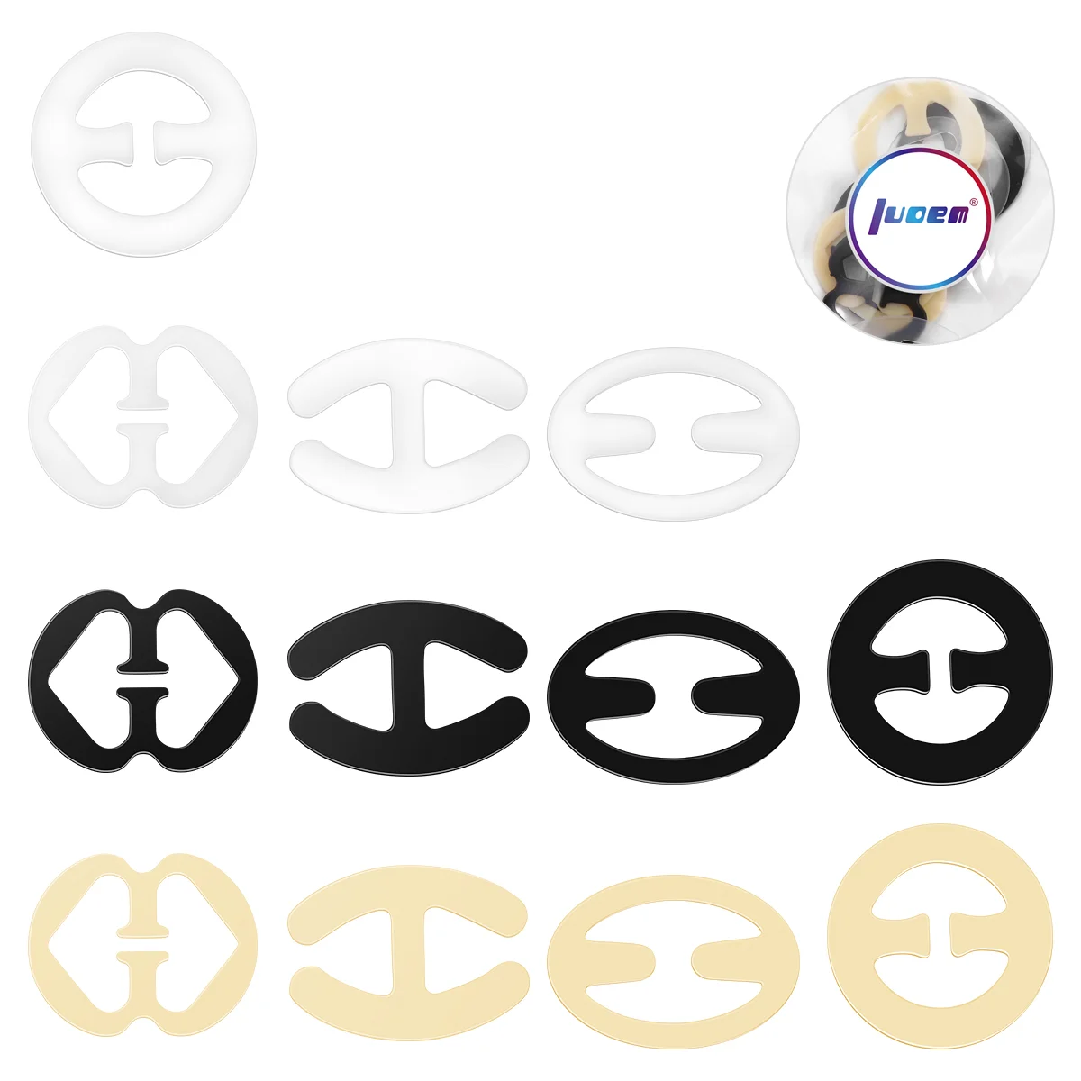 Clip Strap Racer Clips Straps Holder Hide Converter Racerback Clear Invisible Low Slide Womens Ladies Women Shoudler Retainer