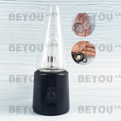 Apex Home Party Essential Oil Atomizer Set Living Room Ornaments Lights Up Glass Cap Decorate USB Charging Type C Gift Base Kit